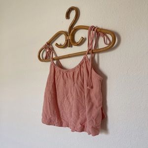 LINEN BLEND TANK TOP